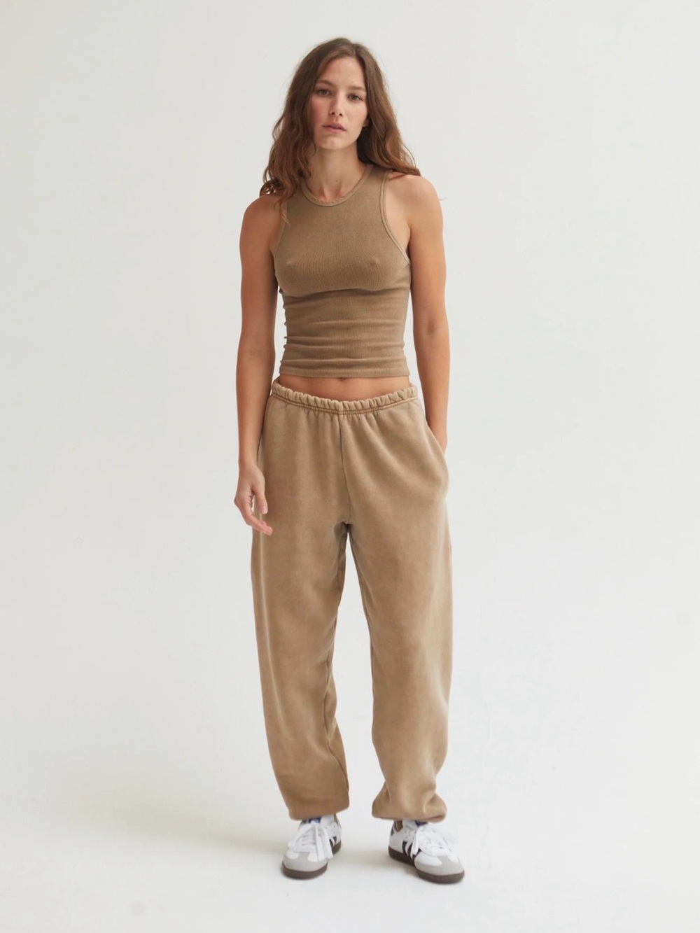 Asher Sebi Sweatpants in Latte